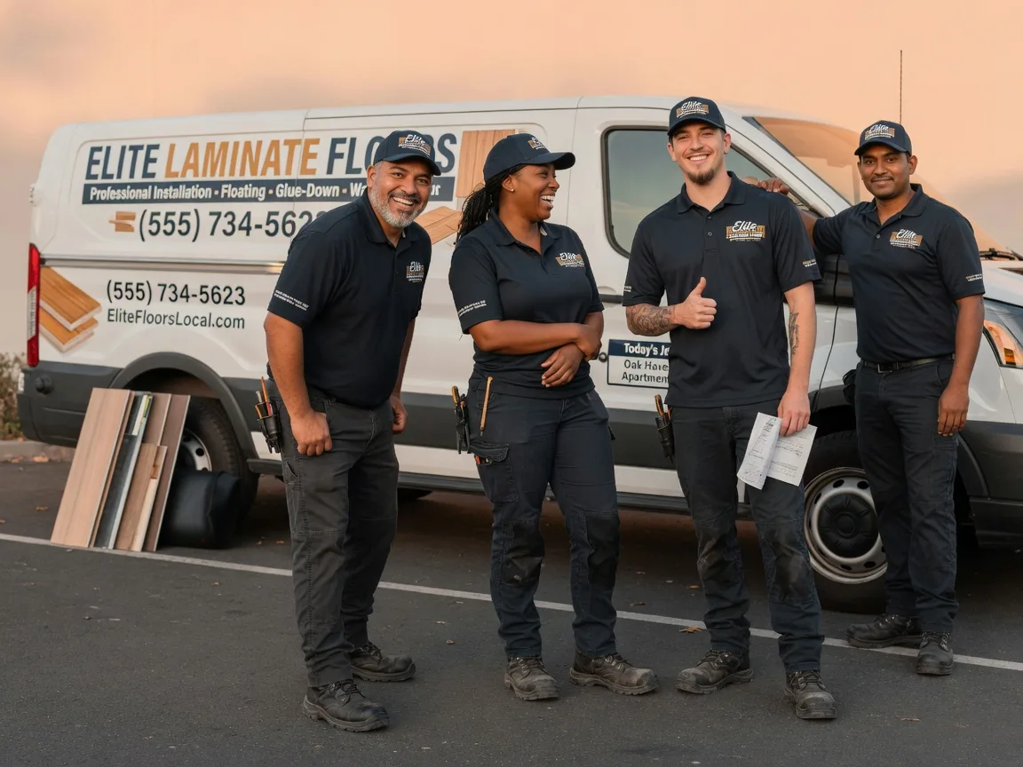 Laminate flooring installation company in Mullin, TX
